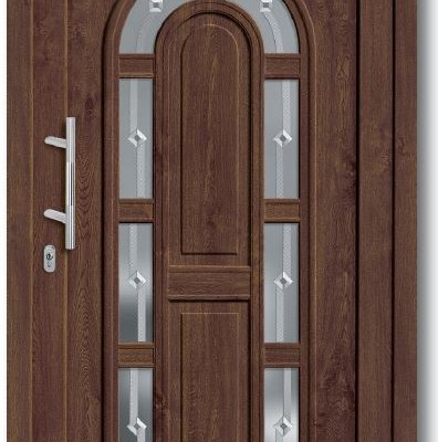 Haustür Modell 306-11 Glas G 605