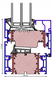 Technischer Schnitt Pural ECO90