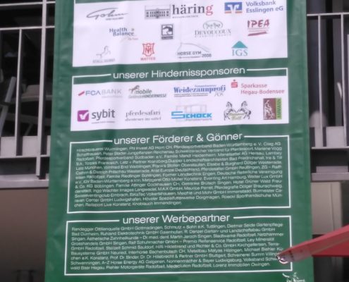 Sponsoring Gut Weiherhof - Übersicht